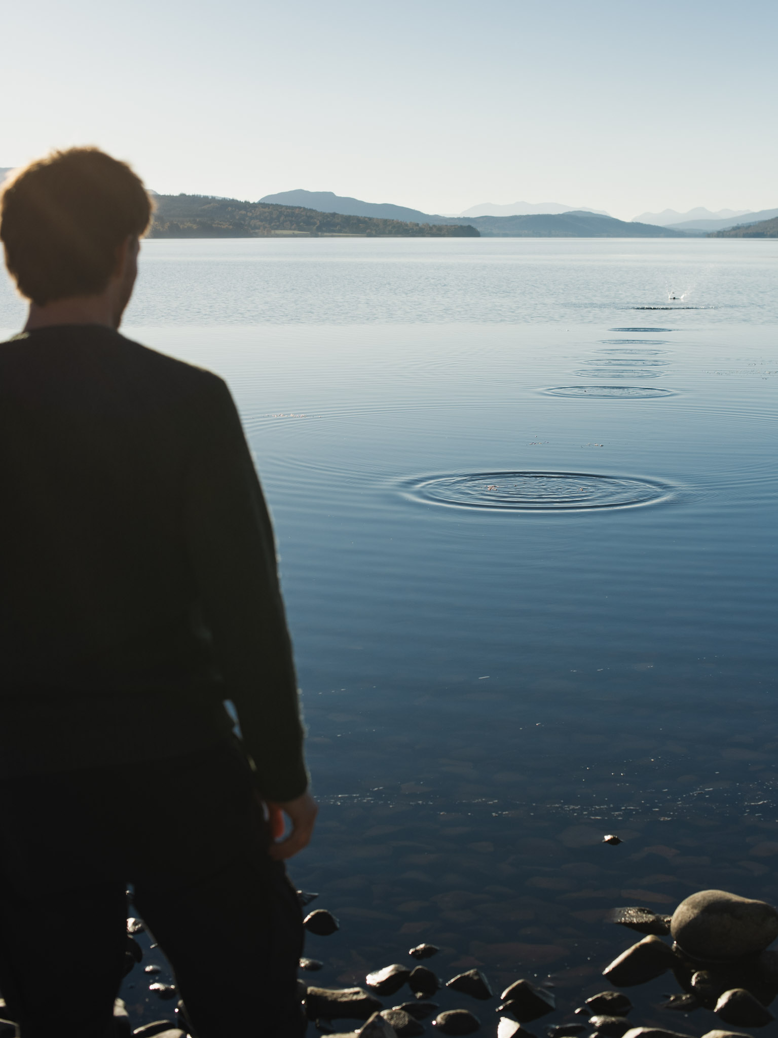 Skimming Stones, Loch Rannoch