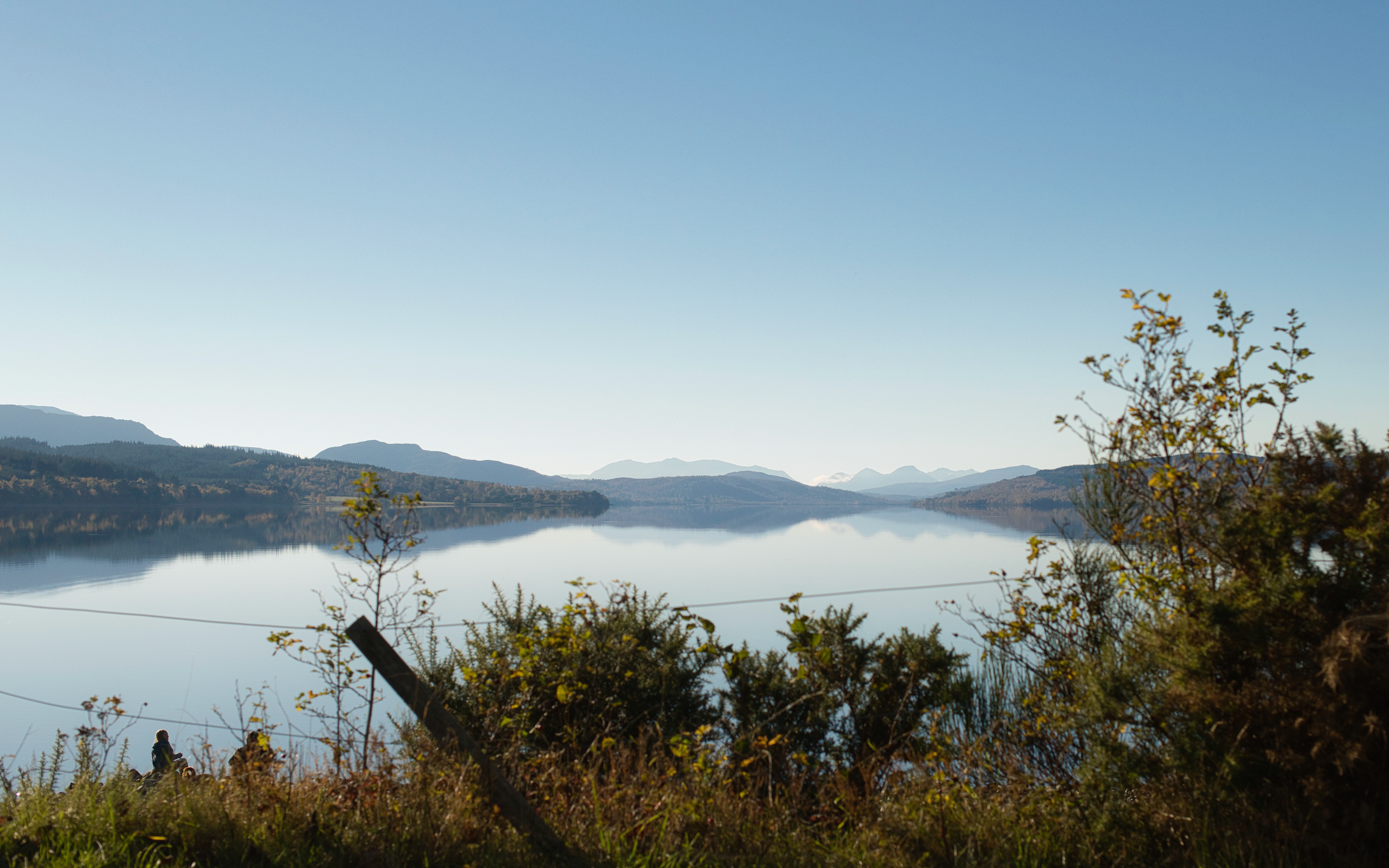 Image looking west over Loch Rannoch